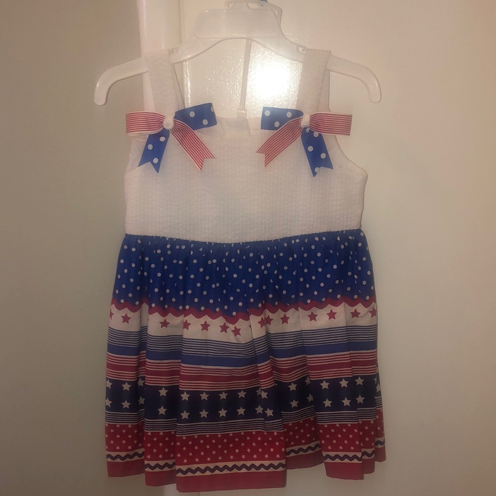 Toddler Americana July Fourth Dress